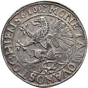 Аверс монеты Город Росток, 1 талер, 1605-1611