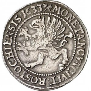 Аверс монеты Город Росток, 1 талер, 1630-1633