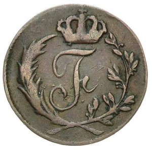 Аверс монеты Саксен-Гильдбурггаузен, ¼ крейцера, 1825