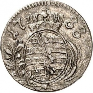 Аверс монеты Саксен-Гильдбурггаузен, 1/48 талера, 1788