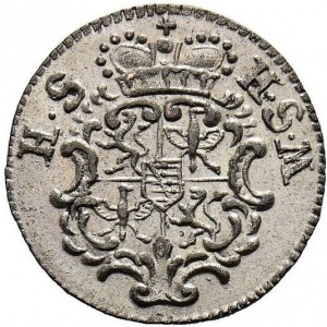 Аверс монеты Саксен-Гильдбурггаузен, 1/48 талера, 1788-1790
