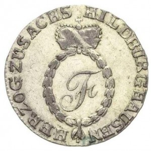 Аверс монеты Саксен-Гильдбурггаузен, 3 крейцера, 1808-1820