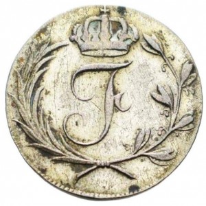 Аверс монеты Саксен-Гильдбурггаузен, 6 крейцеров, 1820-1825