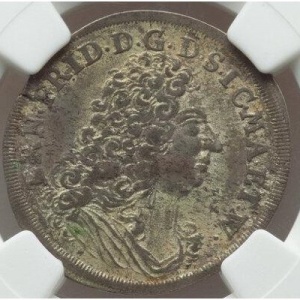 Аверс монеты Саксен-Гильдбурггаузен, ¹⁄₁₂ талера, 1717