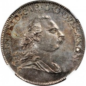 Аверс монеты Саксен-Гильдбурггаузен, ⅔ талера, 1760