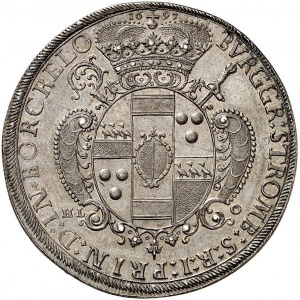 Реверс монеты Мюнстерское княжество-епископство, 1 талер, 1697-1698