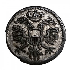 Аверс монеты Любек, 1 дрейлинг, 1752-1762