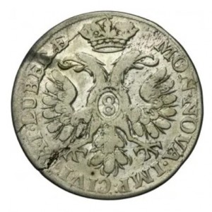 Аверс монеты Любек, 8 шиллингов, 1731-1758