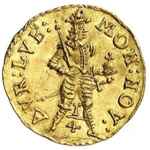 Аверс монеты Любек, ¼ дуката, 1679-1728
