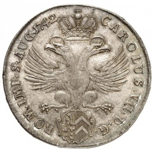 Реверс монеты Любек, 1 талер, 1742
