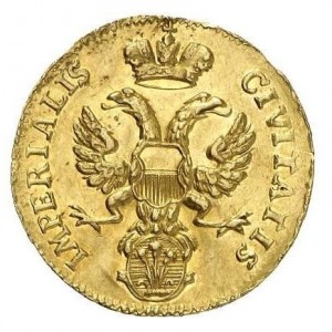 Аверс монеты Любек, 1 дукат, 1749-1759
