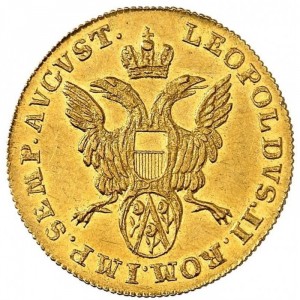 Аверс монеты Любек, 1 дукат, 1791-1792