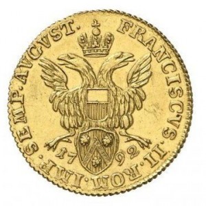 Аверс монеты Любек, 1 дукат, 1792, FRANCISCVS II
