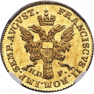 Аверс монеты Любек, 1 дукат, 1801