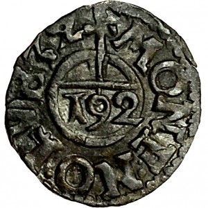 Реверс монеты Любек, 1/192 талера, 1620-1712