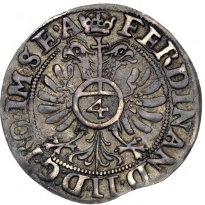 Реверс монеты Любек, 4 шиллинга, 1622-1637