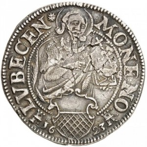 Аверс монеты Любек, 16 шиллингов, 1620-1635