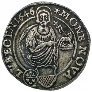 Аверс монеты Любек, 16 шиллингов, 1646