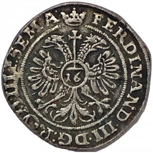 Реверс монеты Любек, 16 шиллингов, 1646