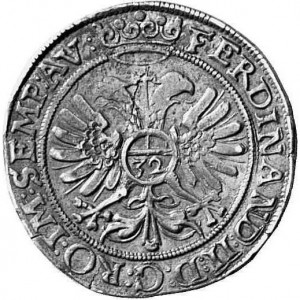 Реверс монеты Любек, 1 талер, 1634-1638