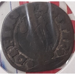 Реверс монеты Венецианская республика, 6 багаттино, 1659