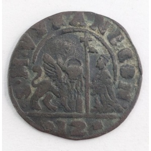 Аверс монеты Венецианская республика, 12 багаттино, 1623