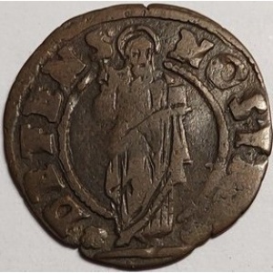 Реверс монеты Венецианская республика, 12 багаттино, 1646