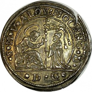 Аверс монеты Венецианская республика, ¼ дуката, 1752-1753
