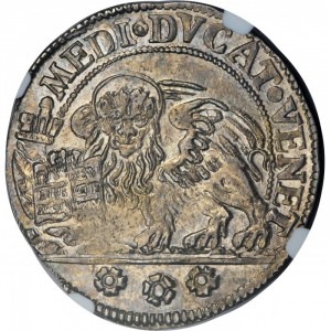 Реверс монеты Венецианская республика, ½ дуката, 1763-1773