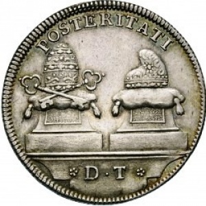 Аверс монеты Венецианская республика, 1 озелла, 1782