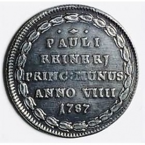 Реверс монеты Венецианская республика, 1 озелла, 1787