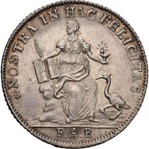 Аверс монеты Венецианская республика, 1 озелла, 1792