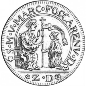 Аверс монеты Венецианская республика, 1 дукат, 1762