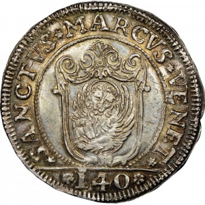 Реверс монеты Венецианская республика, 1 скудо, 1752