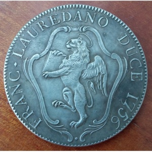 Аверс монеты Венецианская республика, 1 талер, 1756-1761