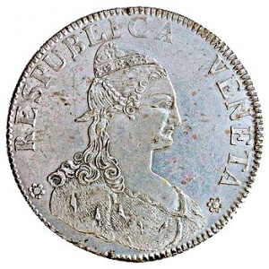 Аверс монеты Венецианская республика, 1 талер, 1764-1766