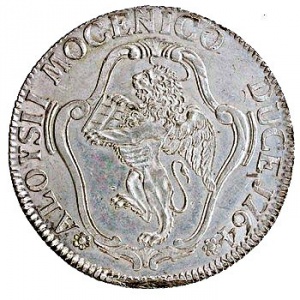 Реверс монеты Венецианская республика, 1 талер, 1764-1766