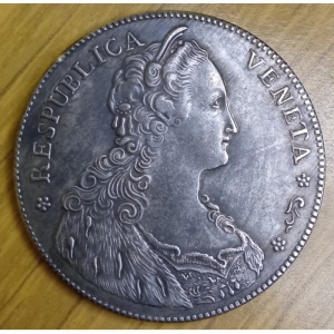 Реверс монеты Венецианская республика, 1 талер, 1768-1769