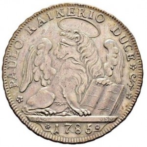 Реверс монеты Венецианская республика, 1 талер, 1781-1788