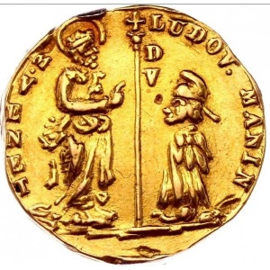 Аверс монеты Венецианская республика, ½ цехина, 1789
