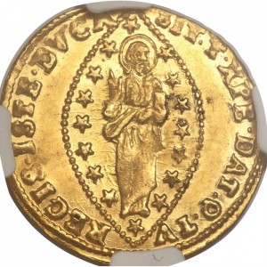 Реверс монеты Венецианская республика, 1 цехин, 1762