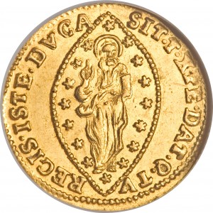 Реверс монеты Венецианская республика, 1 цехин, 1764