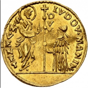Аверс монеты Венецианская республика, 1 цехин, 1789
