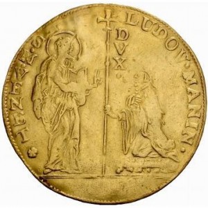 Аверс монеты Венецианская республика, 6 цехинов, 1789