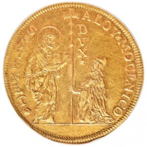 Аверс монеты Венецианская республика, 20 цехинов, 1763