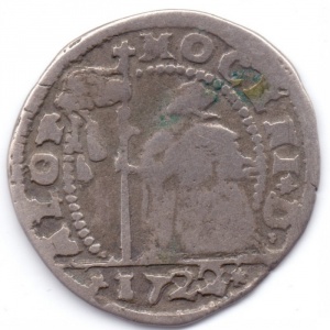 Аверс монеты Венецианская республика, 10 сольдо, 1722