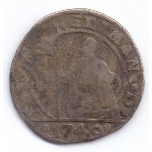 Аверс монеты Венецианская республика, 15 сольдо, 1741-1751