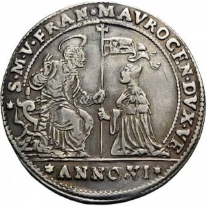 Аверс монеты Венецианская республика, 1 озелла, 1693, Война против турок