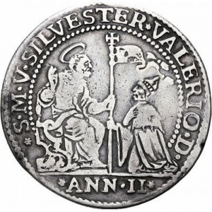 Аверс монеты Венецианская республика, 1 озелла, 1695