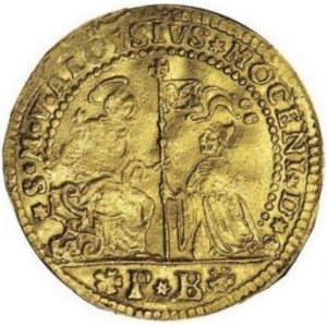 Аверс монеты Венецианская республика, 1 озелла, 1704